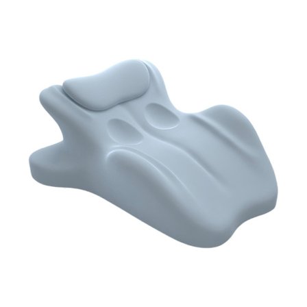 Ergonomisk parkpute, rumpepute for par, puter minneskum, midje- og nakkestøtte, multiposisjonskomfort perfekt posisjon direkte