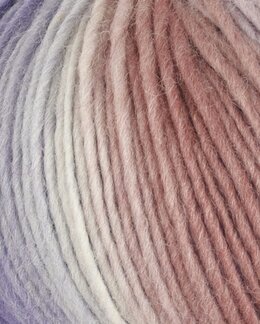 Garn Pretty Print Lila meliert