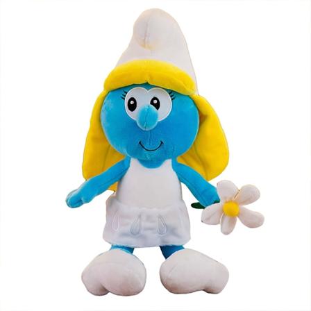 Tegneserie Smurf Katt Plysj Dukke Plysjleke Nydelig Myk Plysj Pude Plysj Dukke for Barn Baby Trøstende Gaver [LGL] A