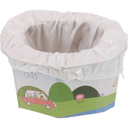 1 Sæt Sammenklappeligt Toilet til Bil Udendørs Sammenklappeligt Toilet Bærbart Biltoilet Rejsetoilet Praktisk Sammenklappeligt Toilet