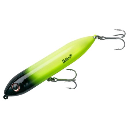 Heddon Super Spook Jr 14g Chartreuse Black Head
