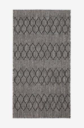 KM Home - Slätvävd Madrid - Grå - Slätvävda mattor - 80X150 - Från Homeroom