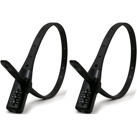 2 st cykel lås, säkerhets slips pansar slips & cykel lås hjälm lås kabel lås cykel lås barnvagn lås