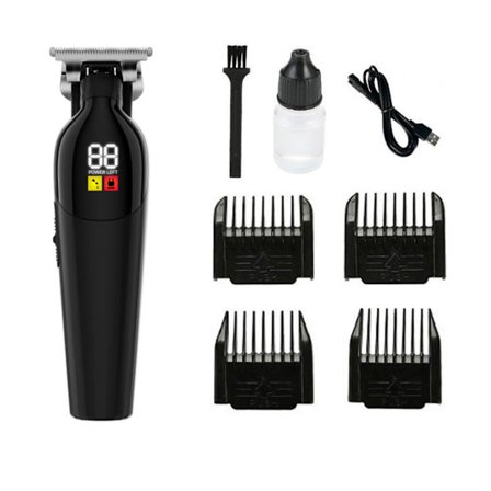 Smart Hair Clipper 730: USB-opladelig & vandtæt professionel elektrisk hårtrimmer