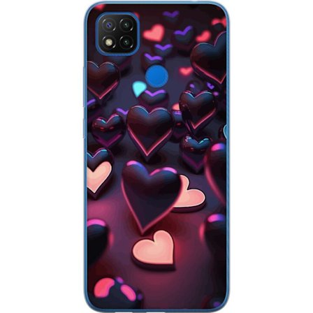 Yhteensopiva Puhelinkuori Xiaomi Xiaomi Redmi 9C NFC KeskiyönSydämet