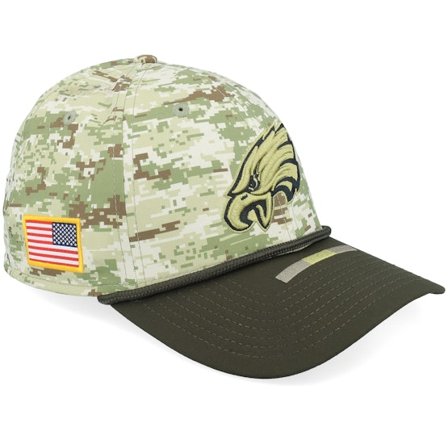 New Era - NFL Camo fitted Cap - Philadelphia Eagles NFL 39THIRTY Salute To Service Camo Flexfit @ Hatstore