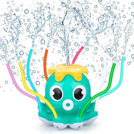 Octopus Water Spray Sprinkler för barn utomhus Yard Yard Yard Water
