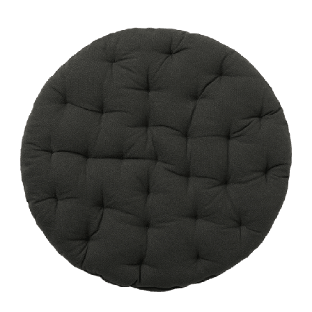 Åhléns Home Rund sittdyna PINCHED 40 cm Dynor Grå ONESIZE