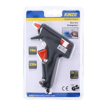 Kinzo Limpistol med 2 limstifter 10W