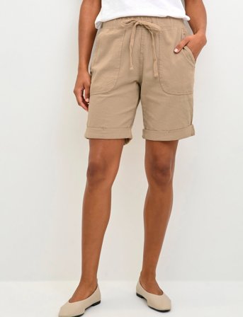 Kaffe Kanaya Shorts - Beige - 38