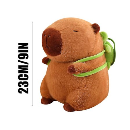 Plush Capybara Kosedyr, Søt Putestoffdyr, Kreativ, Morsom, Stygg Og Søt Dukke, Tilbud
