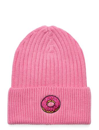 Nknmiki Knit Hat Accessories Headwear Hats Beanies Lyserød Name It