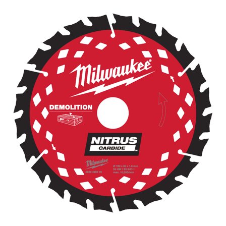 Milwaukee 4932499376 Cirkelsågklinga, Maskintillbehör & förbrukning