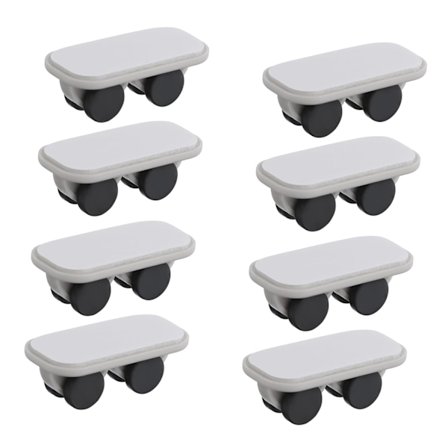 8 kappaletta rullat alapyörä kääntyvät pyörät laatikko työkalupakki säilytys