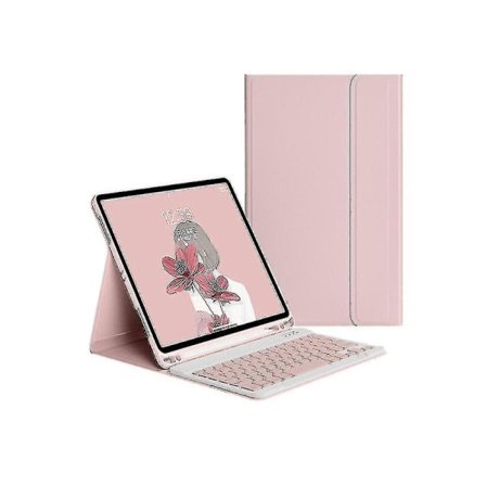 Tangentbordsfodral för iPad 9,7 tum 2017 2018 5:e och 6:e generationen (rosa)