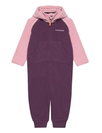 Monte Kids Cov 2 Outerwear Fleece Outerwear Fleece Coveralls Lilla Didriksons*Betinget Tilbud