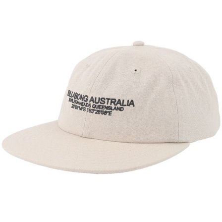 Billabong - Beige snapback Keps - Simply Retro Beige Snapback @ Hatstore