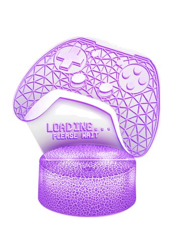 Powerpal Nightpal Gaming - Multi/patterned - H16.6CM