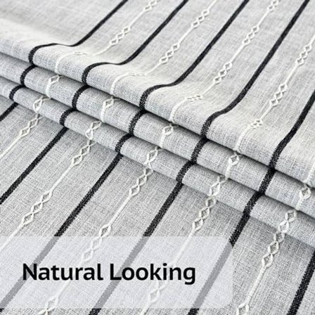 Bordsduk med fransar för dekoration eller evenemang - Grå 135 x 180 cm