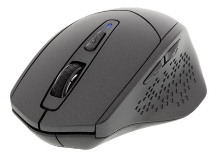 Deltaco MS-901 Silent - mus - Bluetooth 5.0 - mørk grå