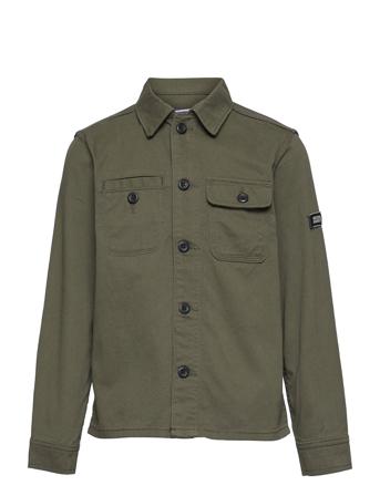 Jcoben Classic Overshirt Ls Jr Green Jack & J S