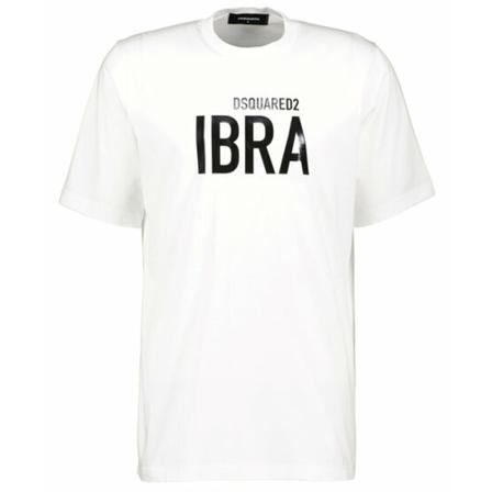 Dsquared2 Ibra Slouch T-shirt Hvid, Herre T-shirts