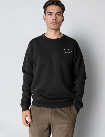 Clean Cut Copenhagen Patrick Sweatshirt - Black - XL