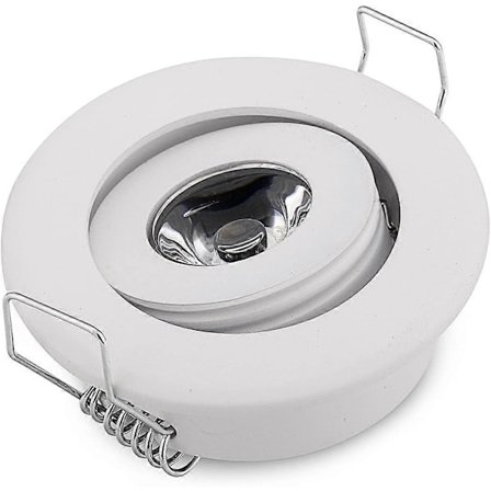 Mini 3W LED Downlights Forsænkede Små Loftspots, 3000K + Driver (LGL)