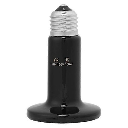 110V Infrarød Keramisk Emitter Varmepære Lampe for Reptil Kjæledyr 150W