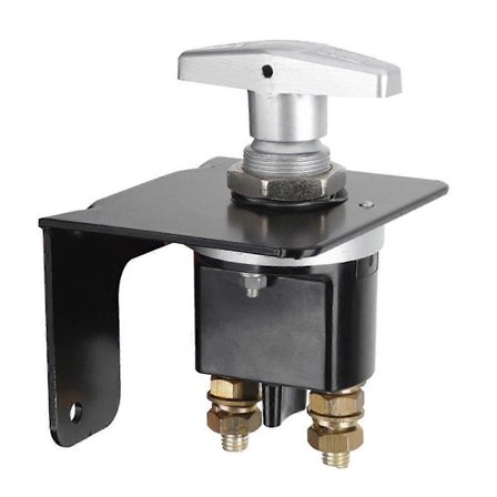 12V Batteribryter Kraftig Batterikretskutter Koblingsbryter Isolator med Nøkkelhull for Bobil Camperize A