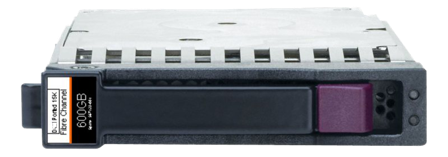 Hewlett Packard Enterprise HPE - harddisk - 600 GB - Fibre Channel