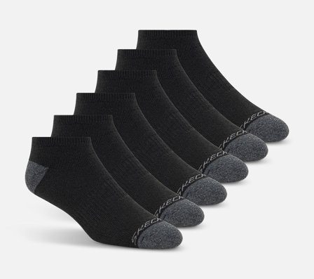 Skechers, 6 Pack Walking Low Cut Socks, Miehet