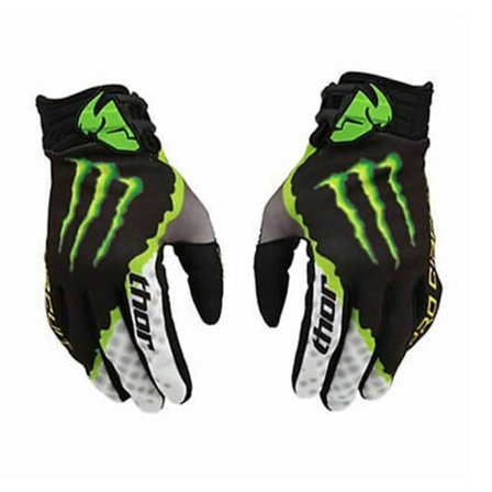 Monster Energy Handskar, Fitness Unisex The Monster Motorcykelhandskar, Uthållighetshandskar, För Ridning Cykel Mountainbike Handskar,m