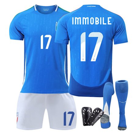 2425 Italiensk fotbollströja IMMOBILE Jersey Set C