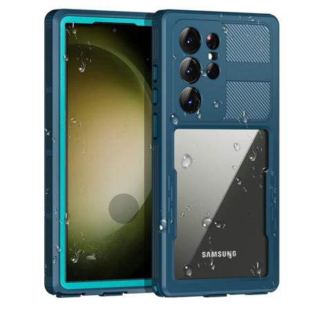 Vedenpitävä IP68-suojus - Samsung Galaxy S23 Ultra Blå