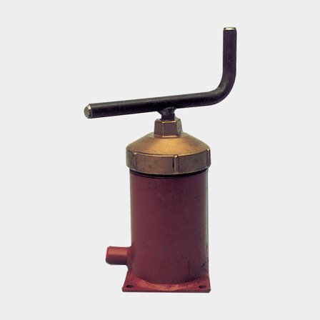 Vetspuit, 1 liter, met 3/8" schroefdraad + montageplaat