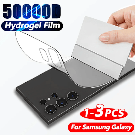 Hydrogel Baksida Film För Samsung Galaxy S24 S23 S22 S21 S20 S10 Ultra Fe Plus Skärmskydd För Note 20 10 9 8 Lite Mjuka Filmer