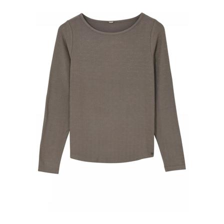 Gustav, Long sleeve blouse Brązowy, Kobieta, Rozmiar: S