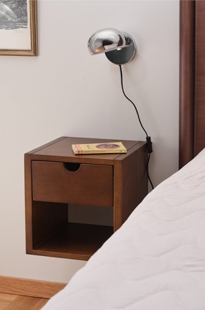 Jotex - Nattbord Valnøtt - ARRIE - Kjøp Nattbord hos Jotex