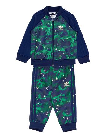 Camo Print Sst Set Blue Adidas Originals