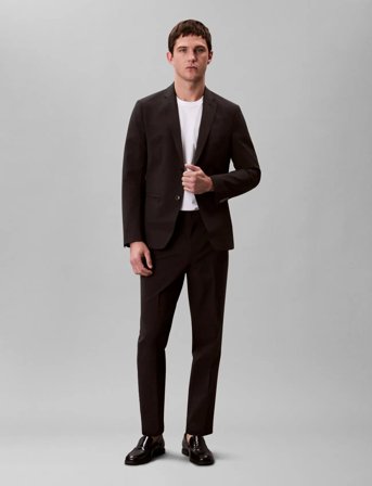 Calvin Klein Ls Tech Classic Blazer - Black - S
