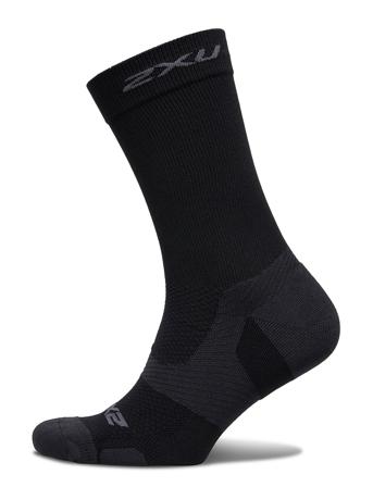 Vectr Light Cushion Crew Sock Underwear Socks Regular Socks Svart 2XU