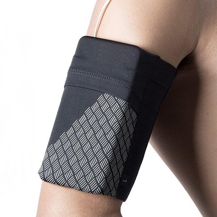 Mobiltelefon Armbånd Løpetelefonholder Elastisk Telefonrem Armbånd for Utendørs Trening Trening Løping Gå Vandring Sykling