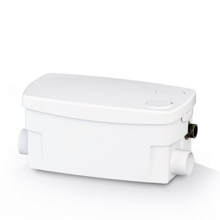 Saniflo Sanidouche+ Pumpestasjon for dusj og servant, Innendørsavløp