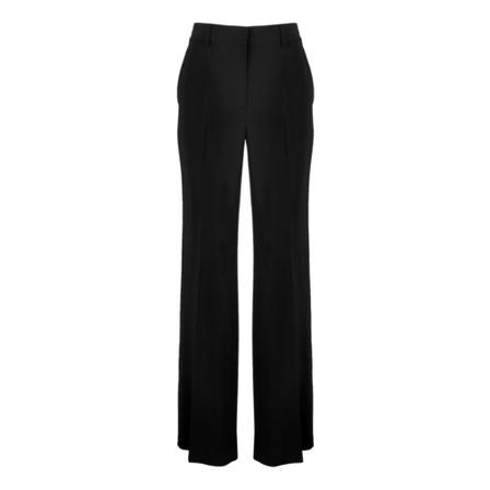 Alberta Ferretti Wide Byxor svart, Dam Byxor, Dam, Storlek: S