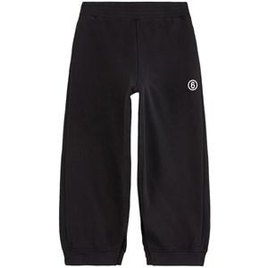 MM6 Maison Margiela Black Logo Sweatpants 10 Years - Bottoms - 10 years - Black
