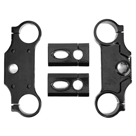 6 stk. Styr Casting Triple Tree Klemmer Samling Køretøjs Tilbehør til Dirt Bike