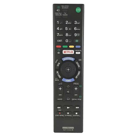 RMT-TX101D Kompatibel med Sony TV Fjernbetjening Udskiftning Universal Smart TV Fjernbetjening