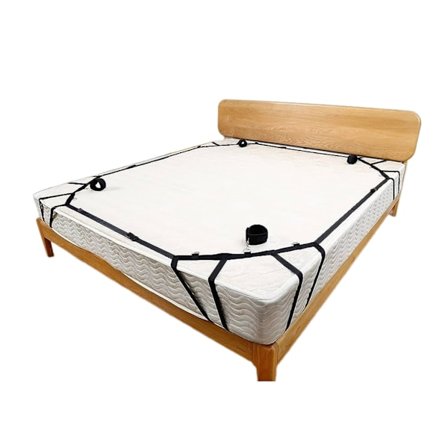 BDSM Sex Bondage Säng Begränsningskit, Sexleksaker för par med handleds- och fotledsmanschetter