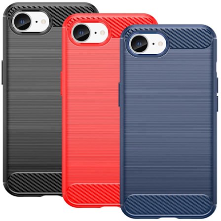 SKALO iPhone 16e Armor Carbon Cover - Vælg farve